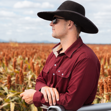 Maroon Workshirt